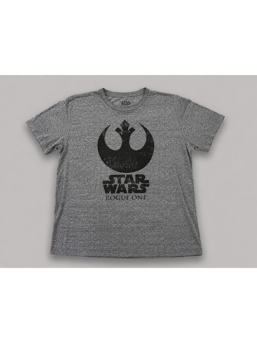 Fifth Sun Star Wars Rogue One Rebel Alliance Graphic T Shirt Gray Men's XL